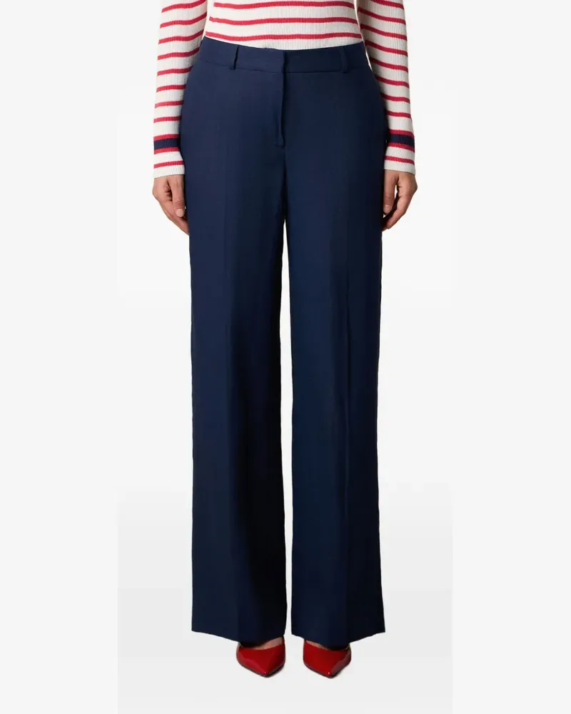 Brooks Brothers Hose mit weitem Bein - Blau Blau