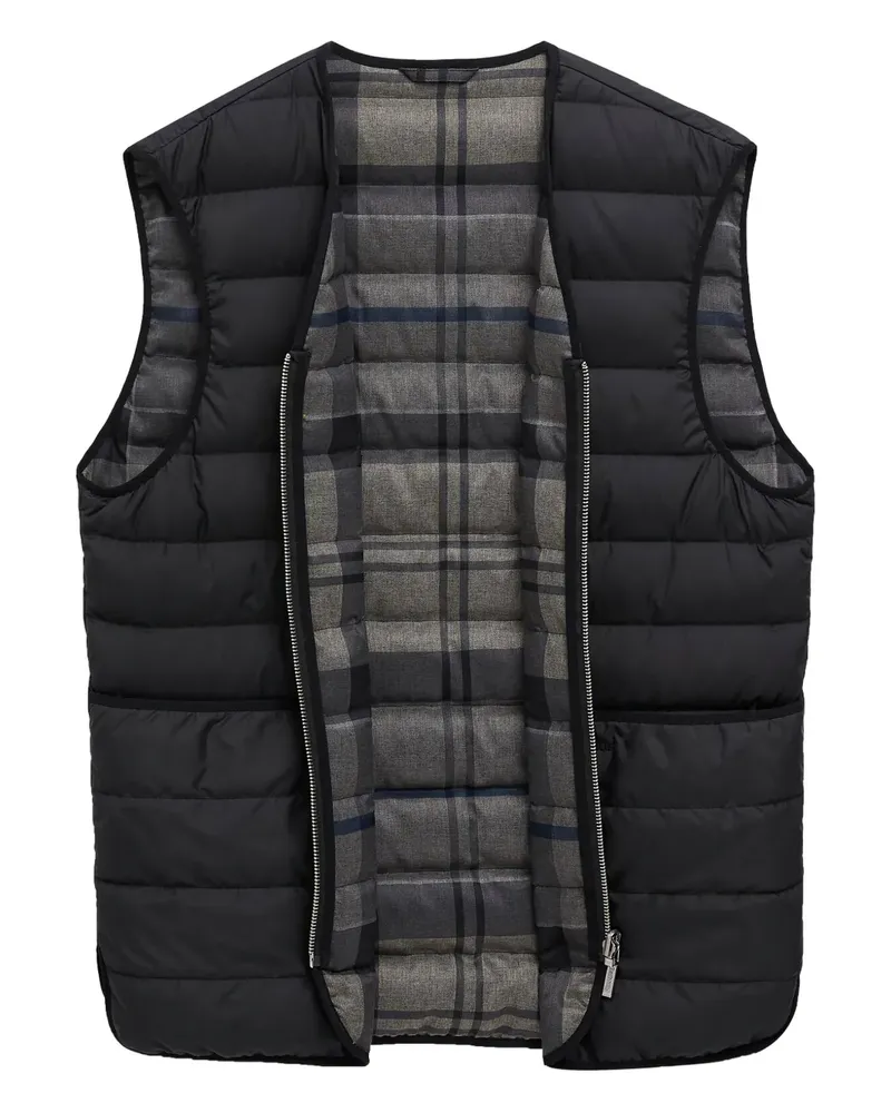 Barbour Gesteppte Jacke - Schwarz Schwarz