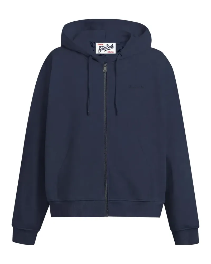 MC2 Saint Barth Danny zip-up hoodie - Blau Blau