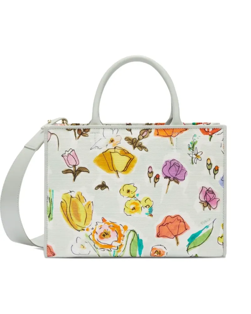 Furla Fresia Tote Bag - Weiß Weiß