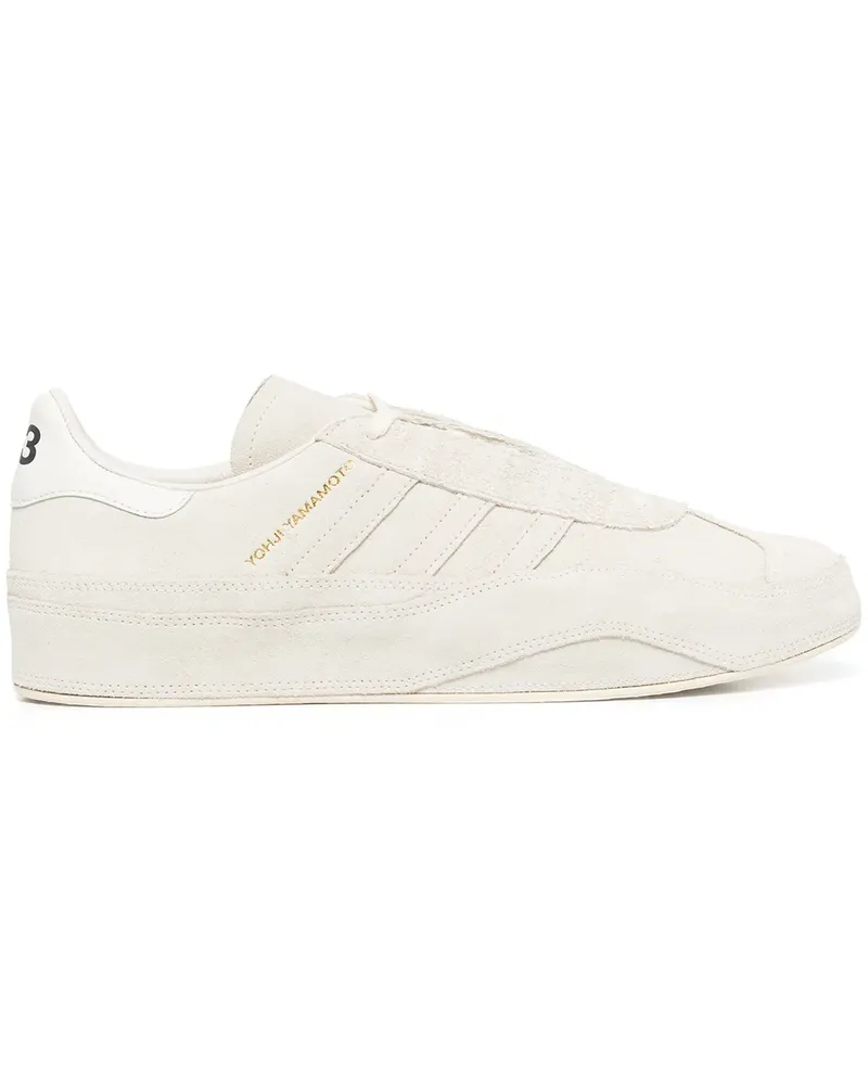 Y-3 Sneakers aus Wildleder - Nude Nude