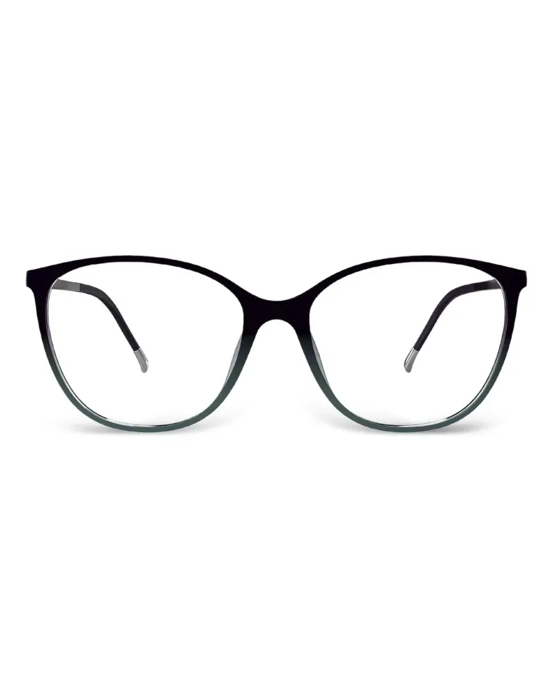 Silhouette SPX Illusion cat-eye glasses - Schwarz Schwarz
