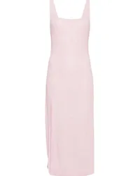 STAUD Le Sable Midikleid Rosa