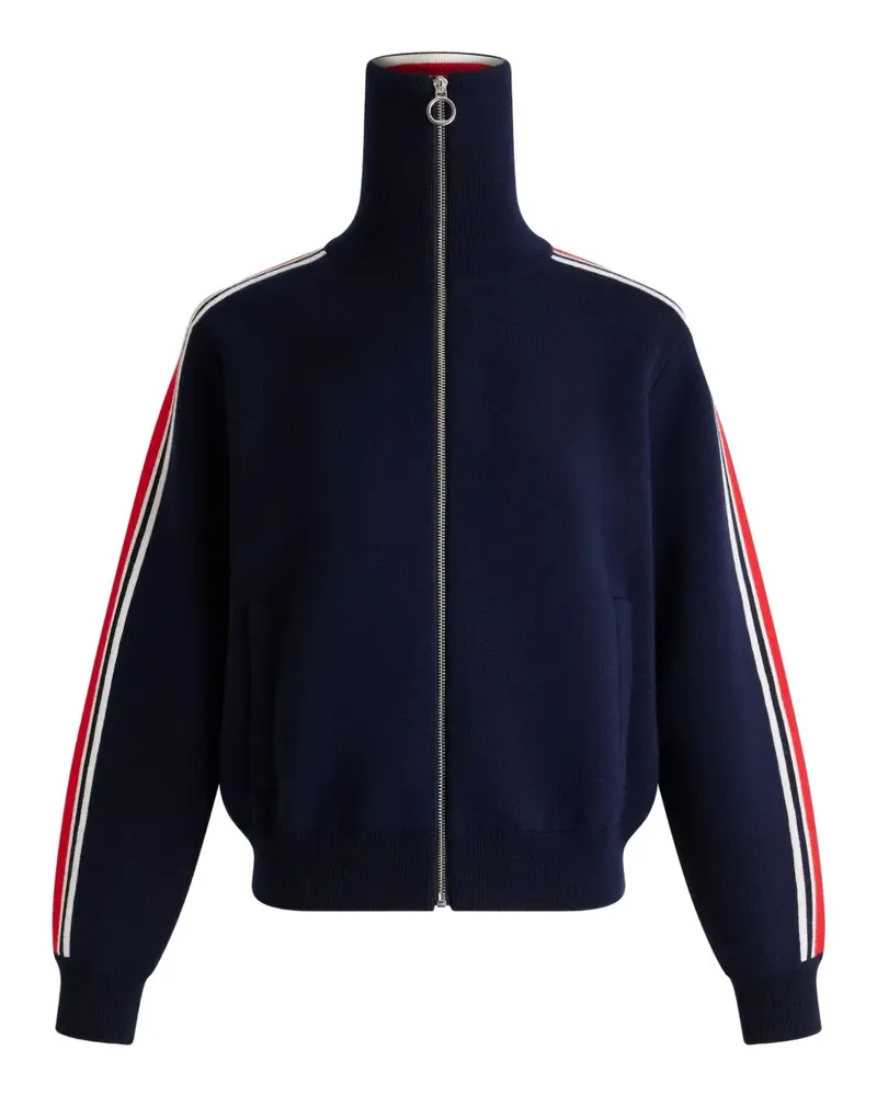 FUSALP Cardigan mit Streifendetail - Blau Blau
