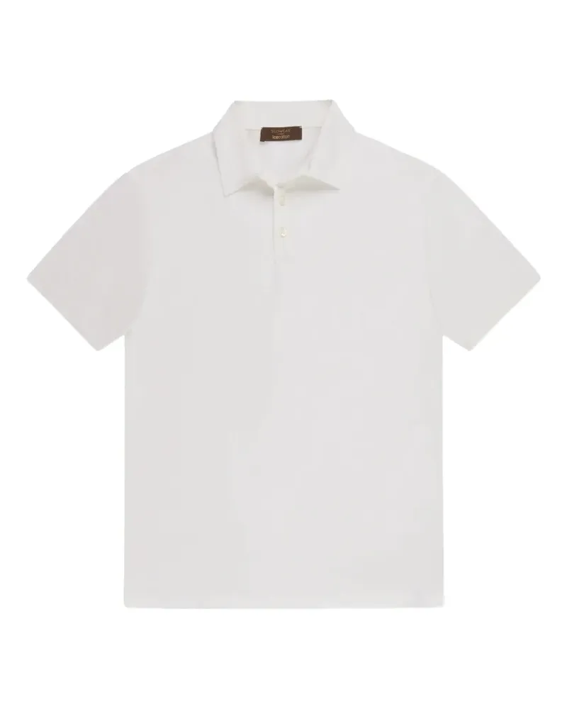 Slowear Schmales IceCotton Poloshirt - Weiß Weiß