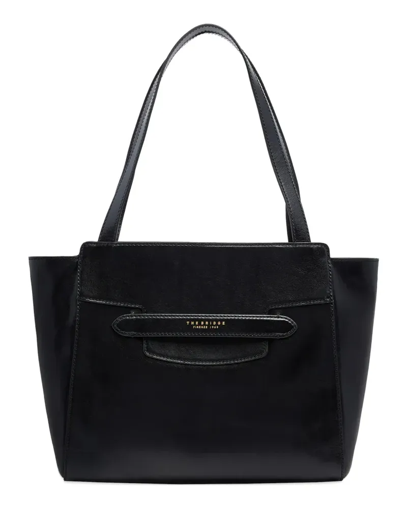 The Bridge Handtasche aus Leder - Schwarz Schwarz