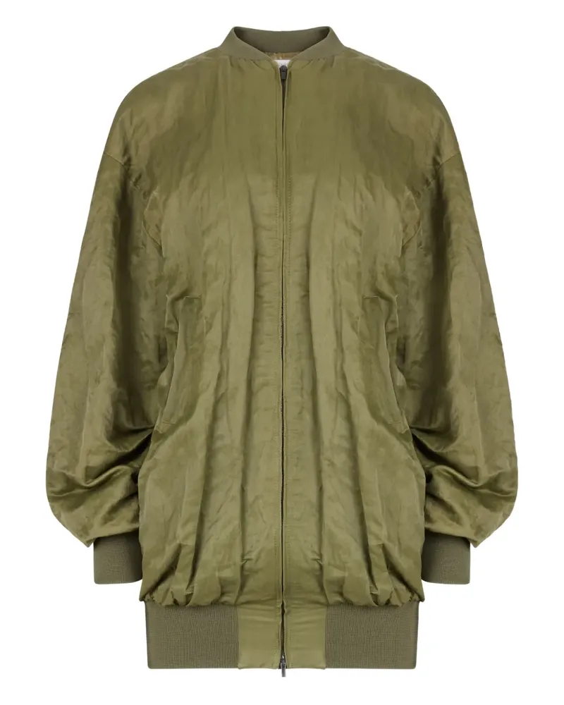 Nina Ricci Winkler Bomberjacke - Grün Grün
