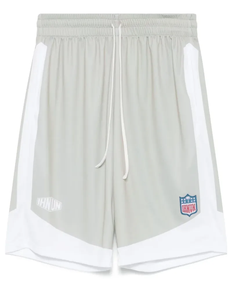 IH NOM UH NIT Jersey-Shorts mit Logo - Grau Grau