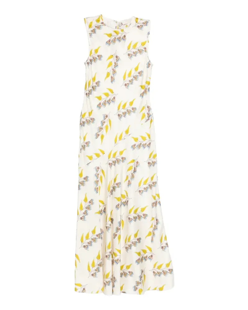 Ulla Johnson Gaea floral sleeveless maxi dress - Nude Nude