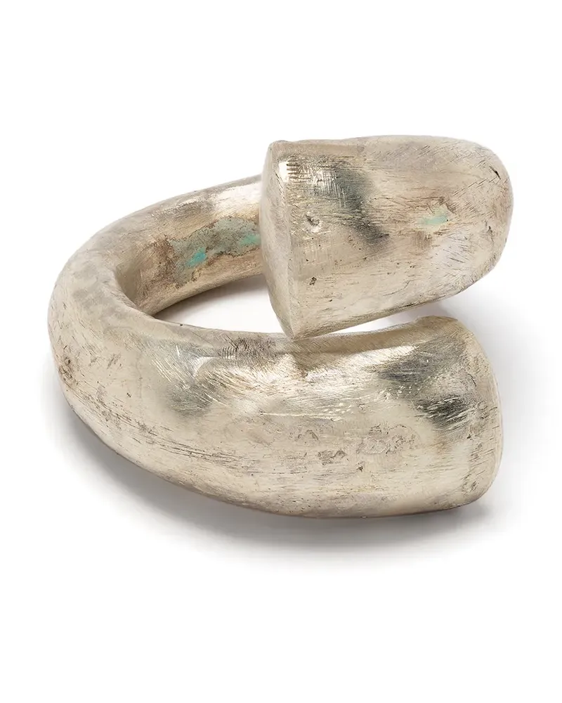 Parts Of Four Twisted Druid' Ring - Silber Silber