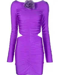 Giuseppe di Morabito Minikleid mit Cut-Outs Violett