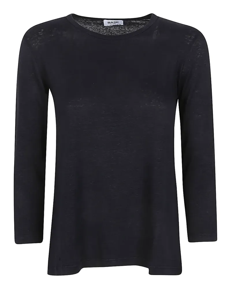 BASE Milano long-sleeve T-shirt - Blau Blau
