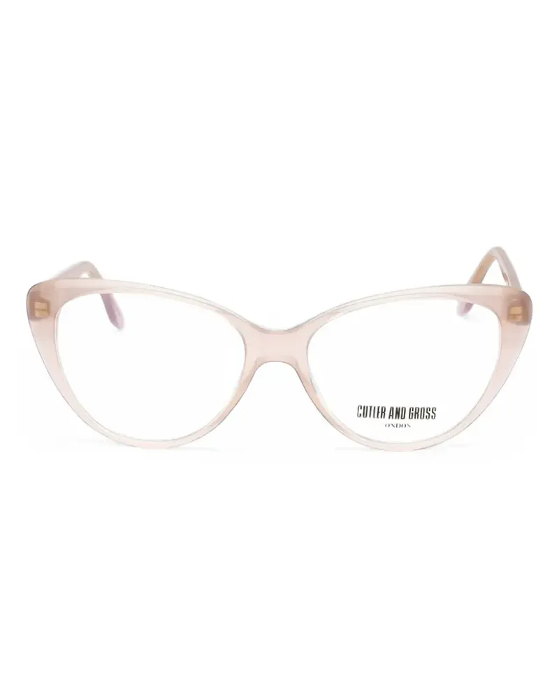 Cutler and Gross cat-eye glasses - Nude Nude