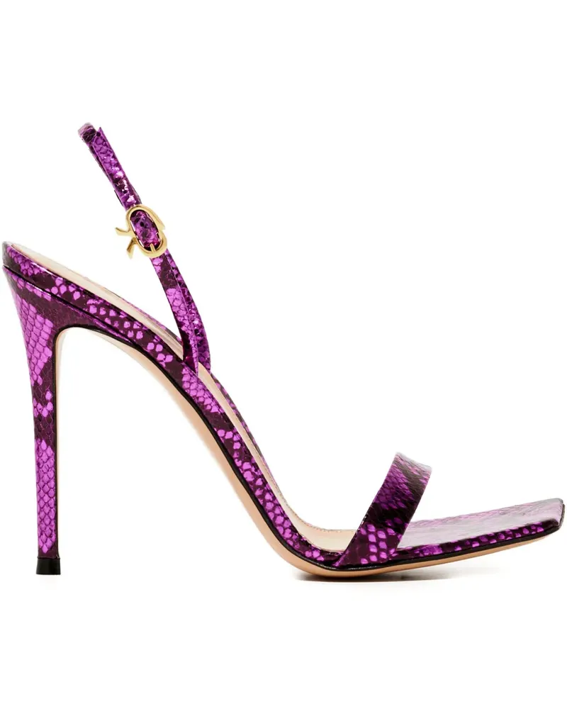 Gianvito Rossi Ribbon Sandalen 105mm - Violett Violett