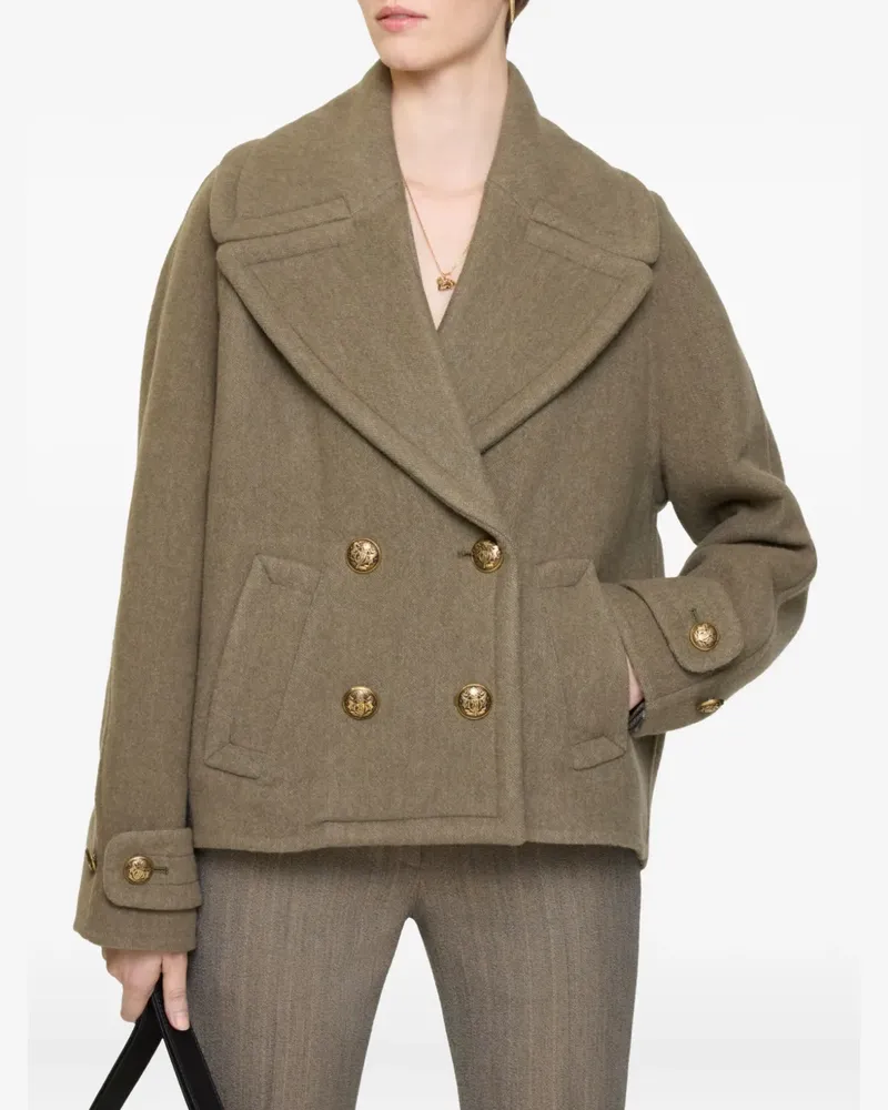 Burberry Klassische Cabanjacke - Grün Grün