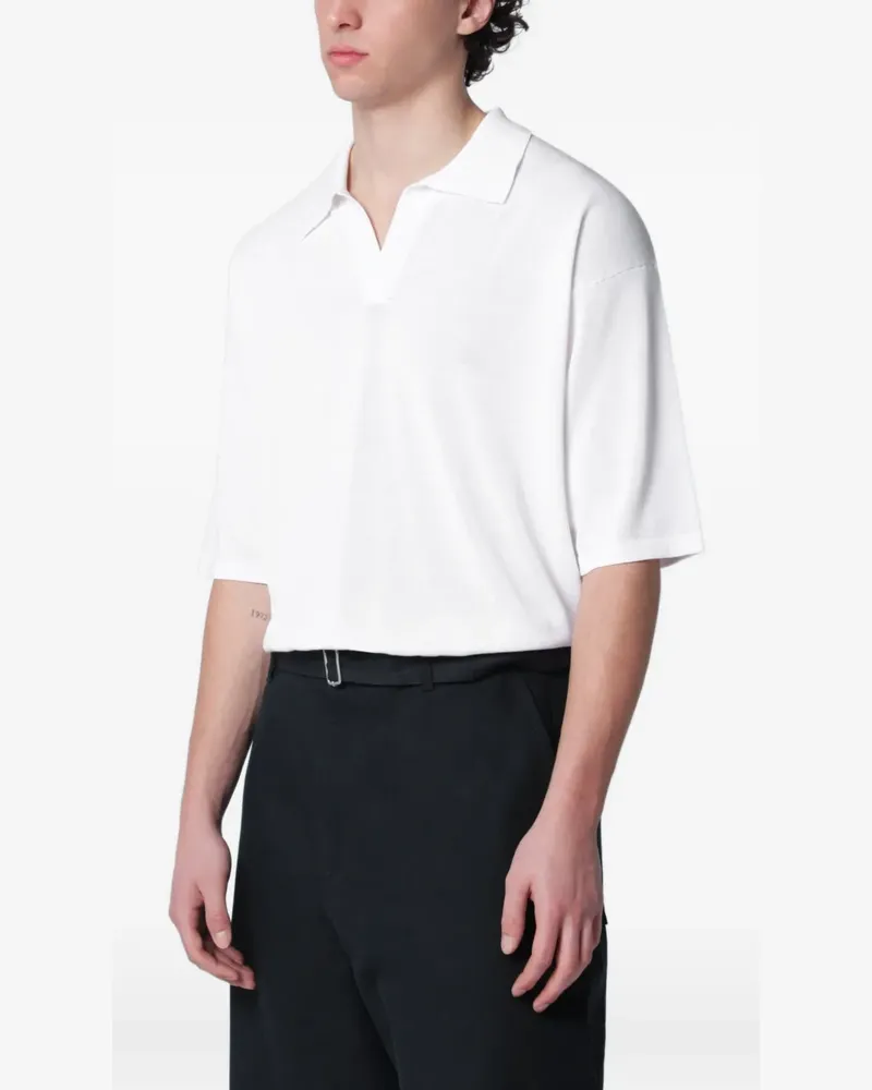 Roberto Collina cotton polo shirt - Weiß Weiß