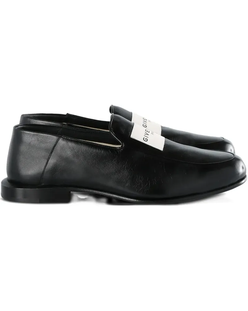 Givenchy logo-patch loafers - Schwarz Schwarz