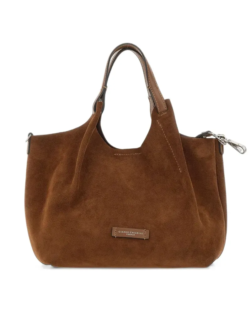 Gianni Chiarini Dua Handtasche aus Wildleder - Braun Braun