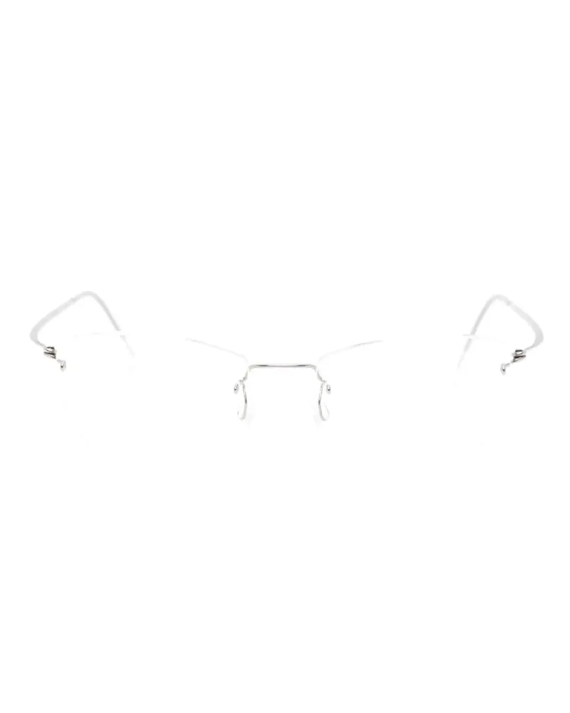 Lindberg Spirit Brille mit eckigem Gestell - Silber Silber