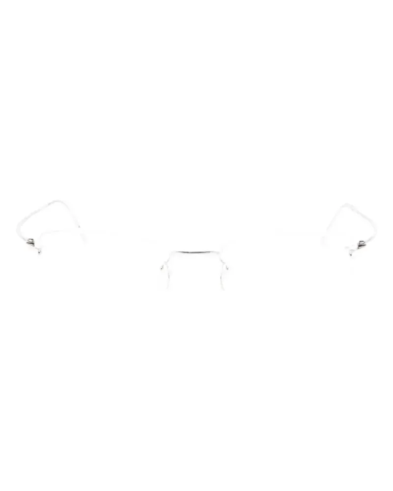 Lindberg Spirit rectangular-frame glasses - Silber Silber