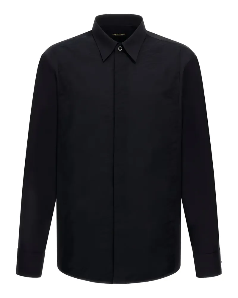 Roberto Cavalli zebra-print buttoned shirt - Schwarz Schwarz