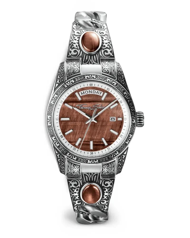 Thomas Sabo Western Engraved 36mm watch - Braun Braun