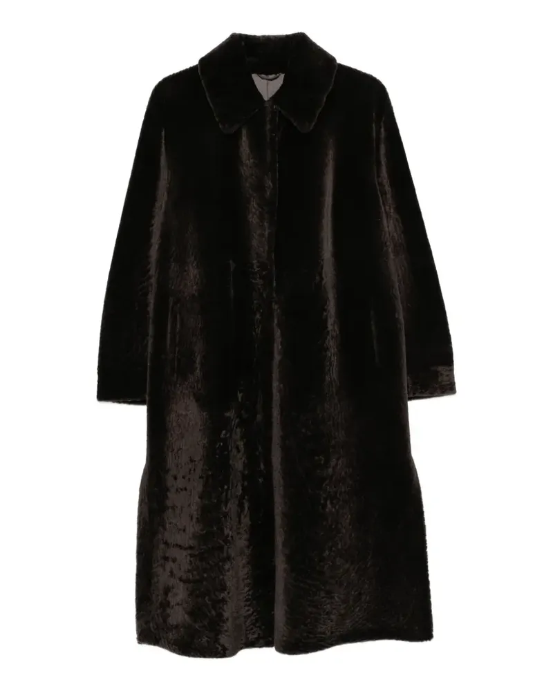 Manzoni 24 long-sleeves coat - Braun Braun