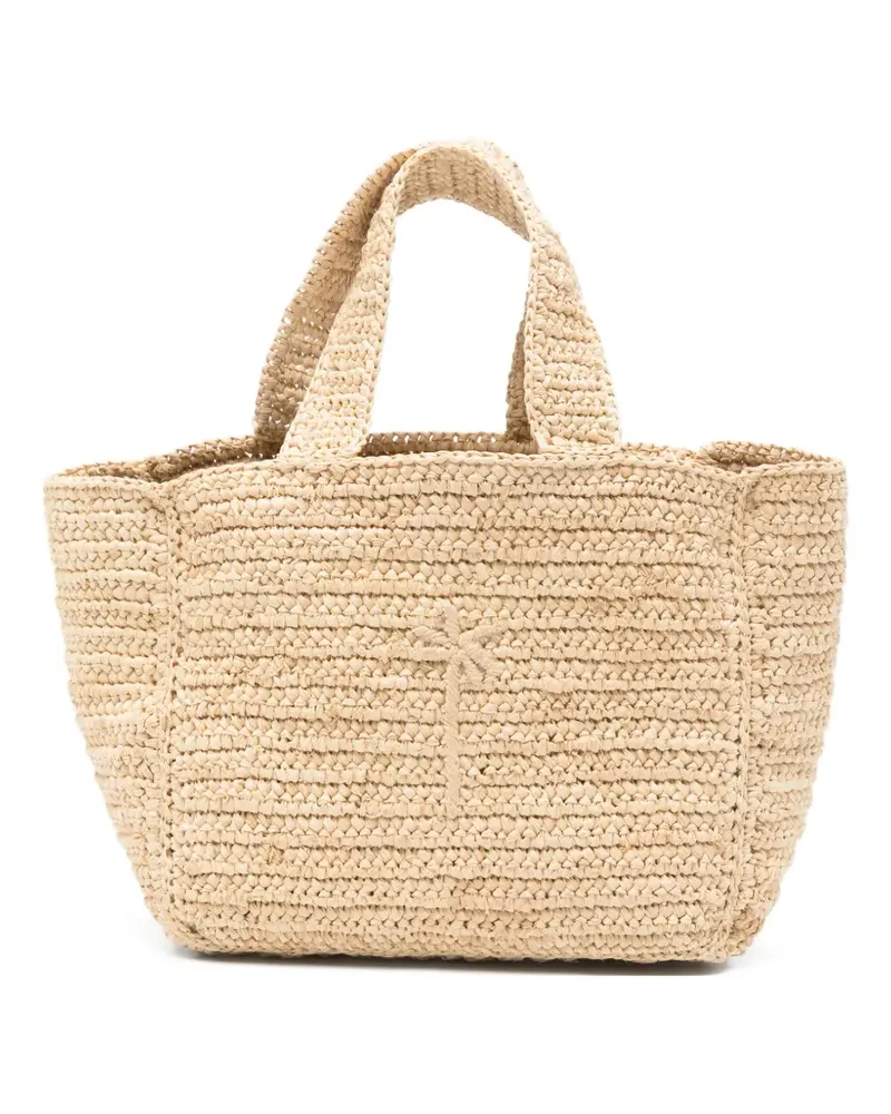 Manebí small Zuma tote bag - Nude Nude