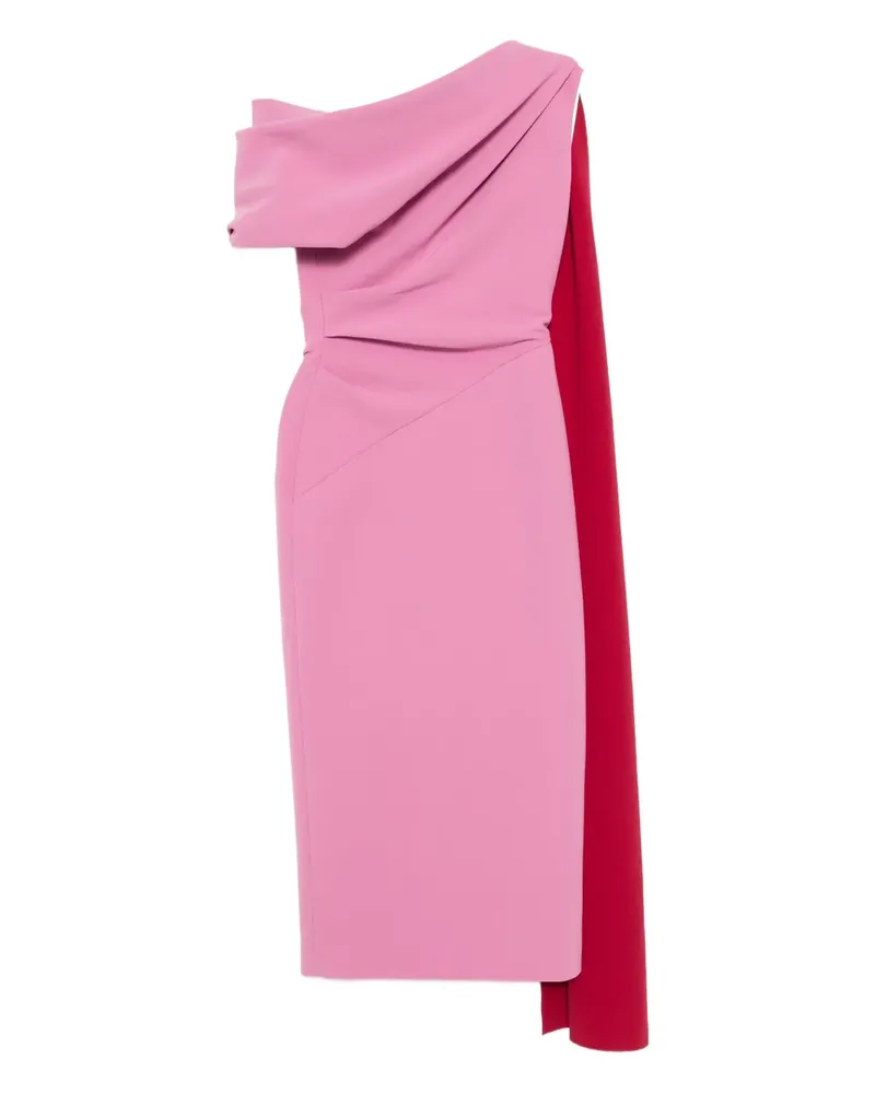 Roksanda Ilincic Maite Kleid - Rosa Rosa
