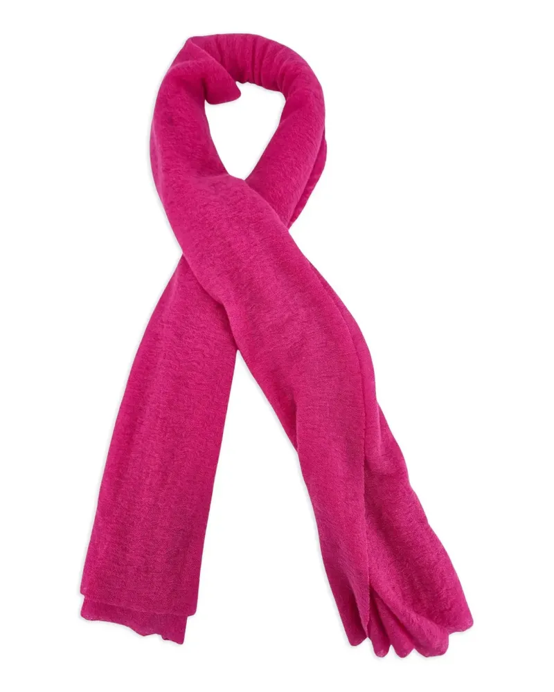 Botto Giuseppe Großer Kaschmirschal - Rosa Rosa