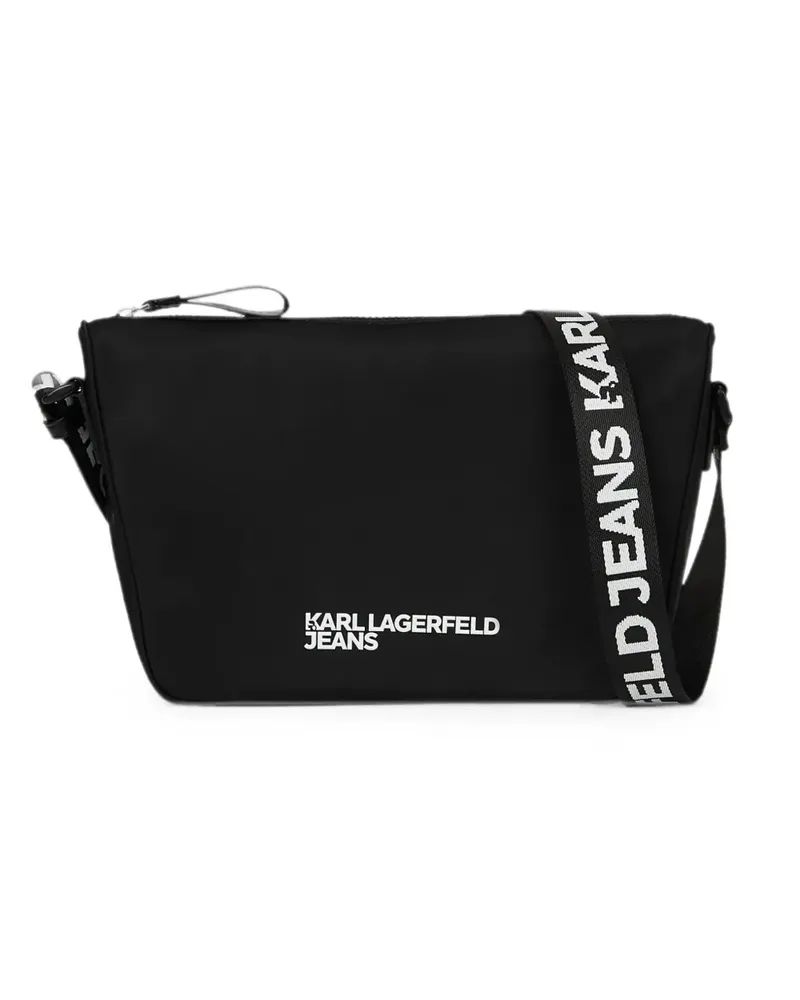 Karl Lagerfeld Essential Umhängetasche - Schwarz Schwarz