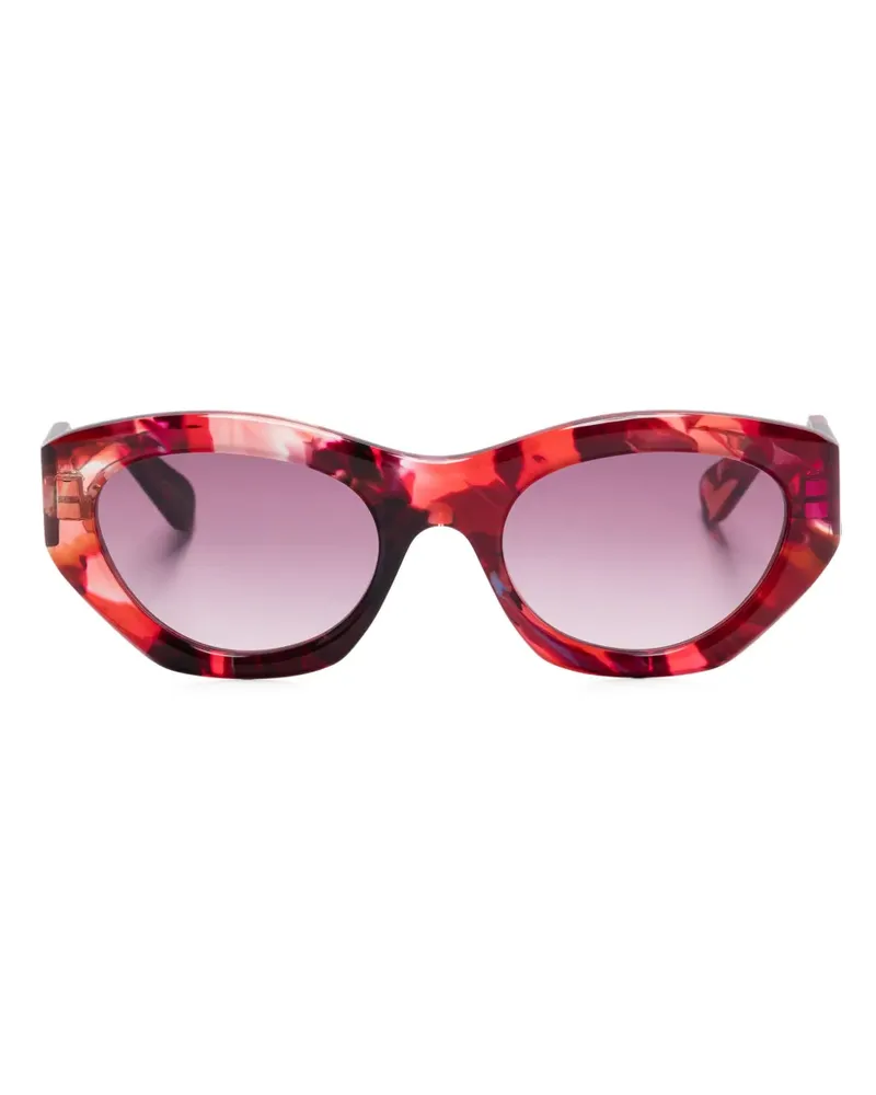 Chloé Sonnenbrille mit Cat-Eye-Gestell - Rot Rot