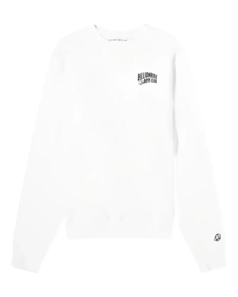 Billionaire Boys Club Sweatshirt mit Logo-Stickerei - Weiß Weiß