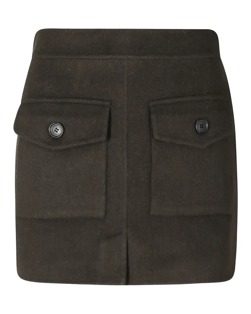Department 5 Cassie wool mini skirt - Braun Braun
