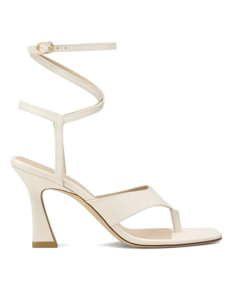 Stuart Weitzman 8.5cm Vinnie sandals - Weiß Weiß