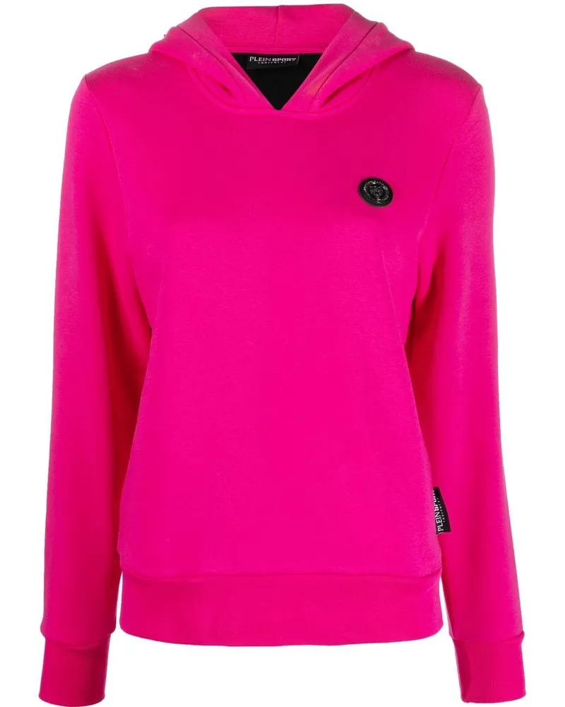 Philipp Plein Hoodie mit Logo-Print - Rosa Rosa