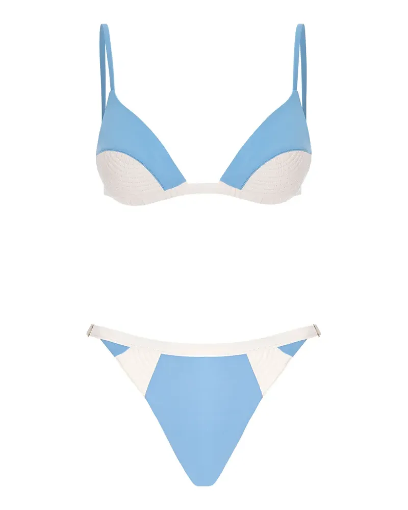 Noire Swimwear Nyra Alice triangle bikini - Blau Blau