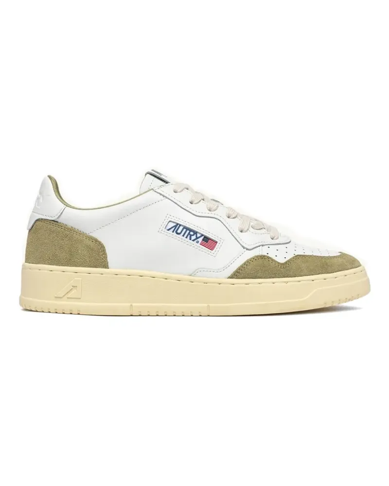 AUTRY Medalist panelled leather sneakers - Weiß Weiß