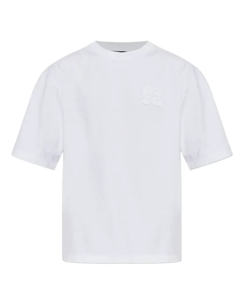 Dsquared2 logo-detail round-neck T-shirt - Weiß Weiß