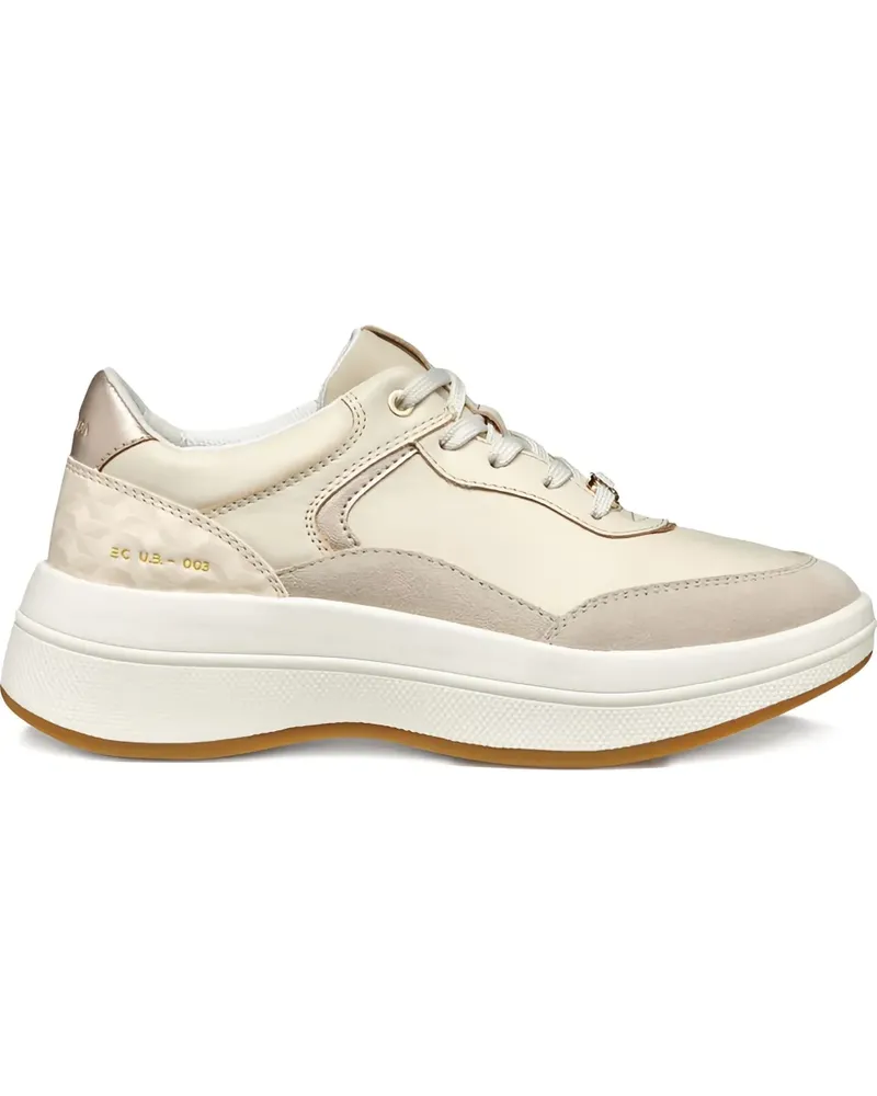 Geox Spherica Ecub Leisure Sneakers - Nude Nude