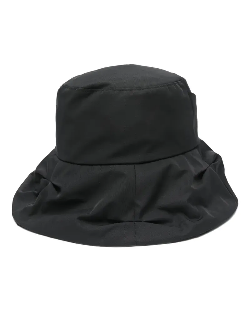 Yohji Yamamoto Klassischer Fischerhut - Schwarz Schwarz