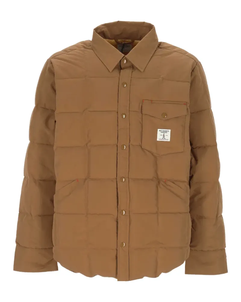 Roy Roger's Gesteppte Daunenjacke - Braun Braun