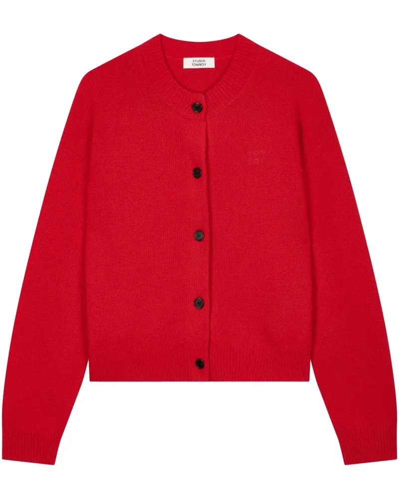 STUDIO TOMBOY Cardigan aus Wollgemisch - Rot Rot