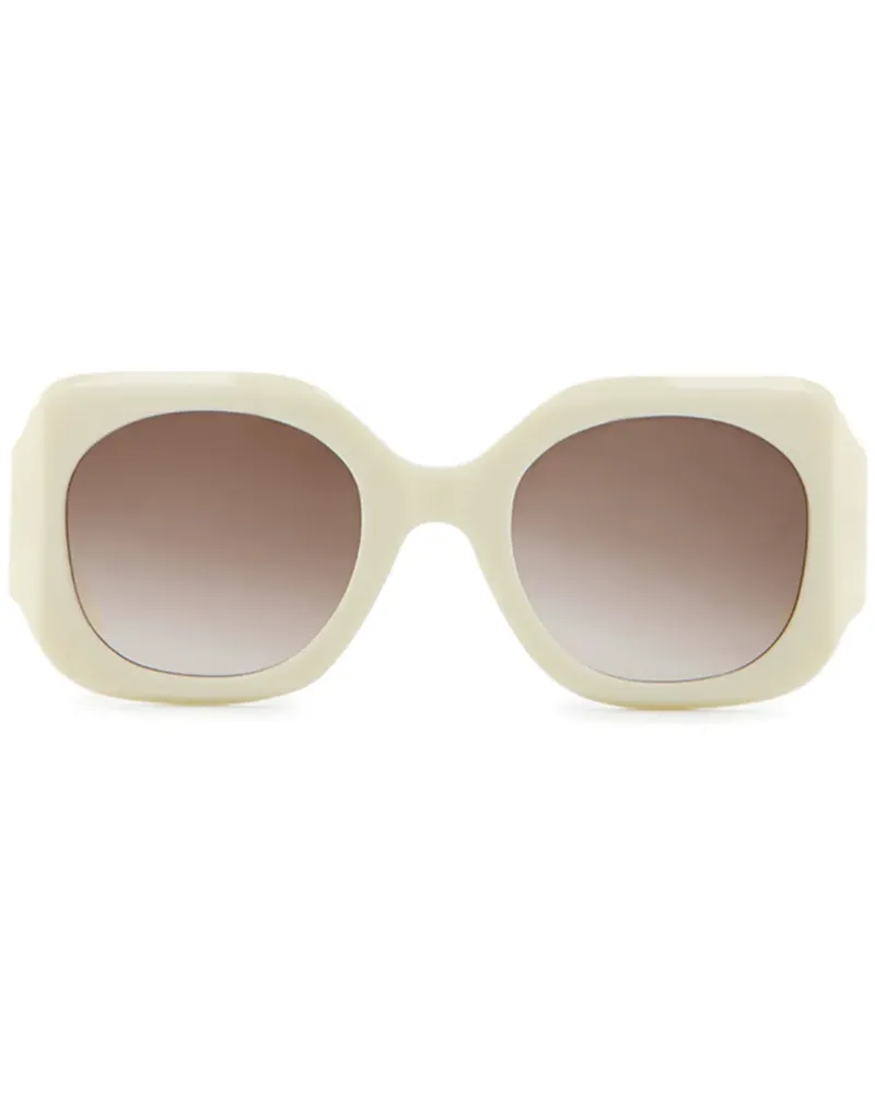 Emmanuelle Khanh 8065 Sonnenbrille - Weiß Weiß