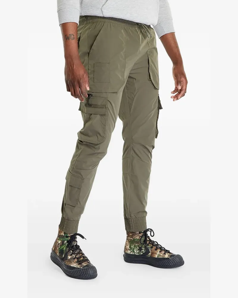 Alpha Industries logo-patch cargo pants - Grün Grün