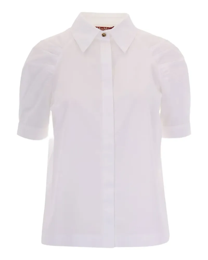 Max Mara button-down cotton shirt - Weiß Weiß