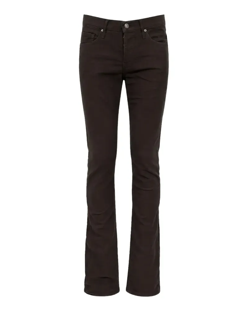 Tom Ford slim-fit five-pocket jeans - Schwarz Schwarz