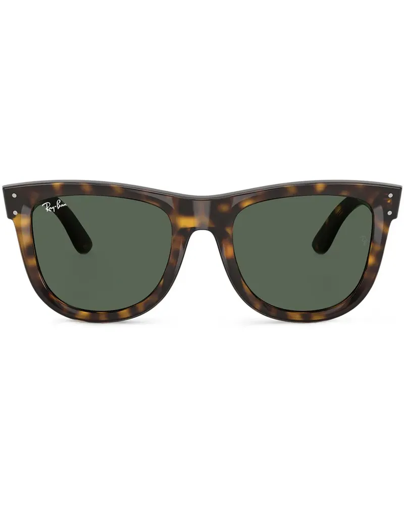 Ray Ban Eckige Wayfarer Reverse Sonnenbrille - Braun Braun