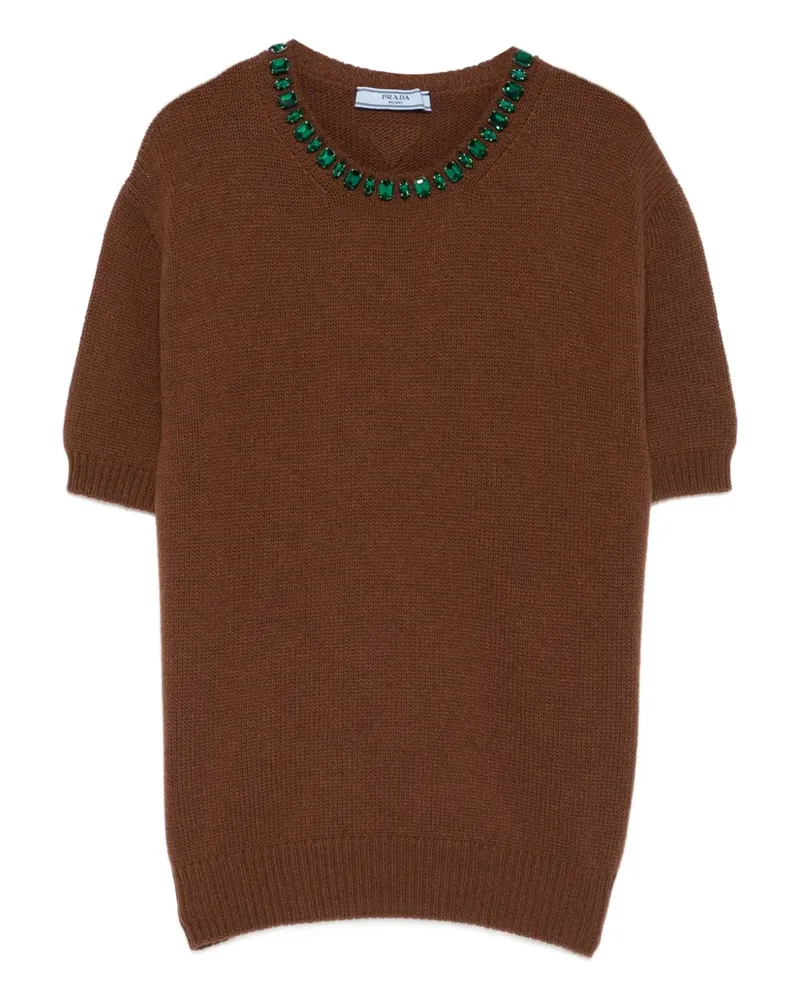 Prada short-sleeve top - Braun Braun