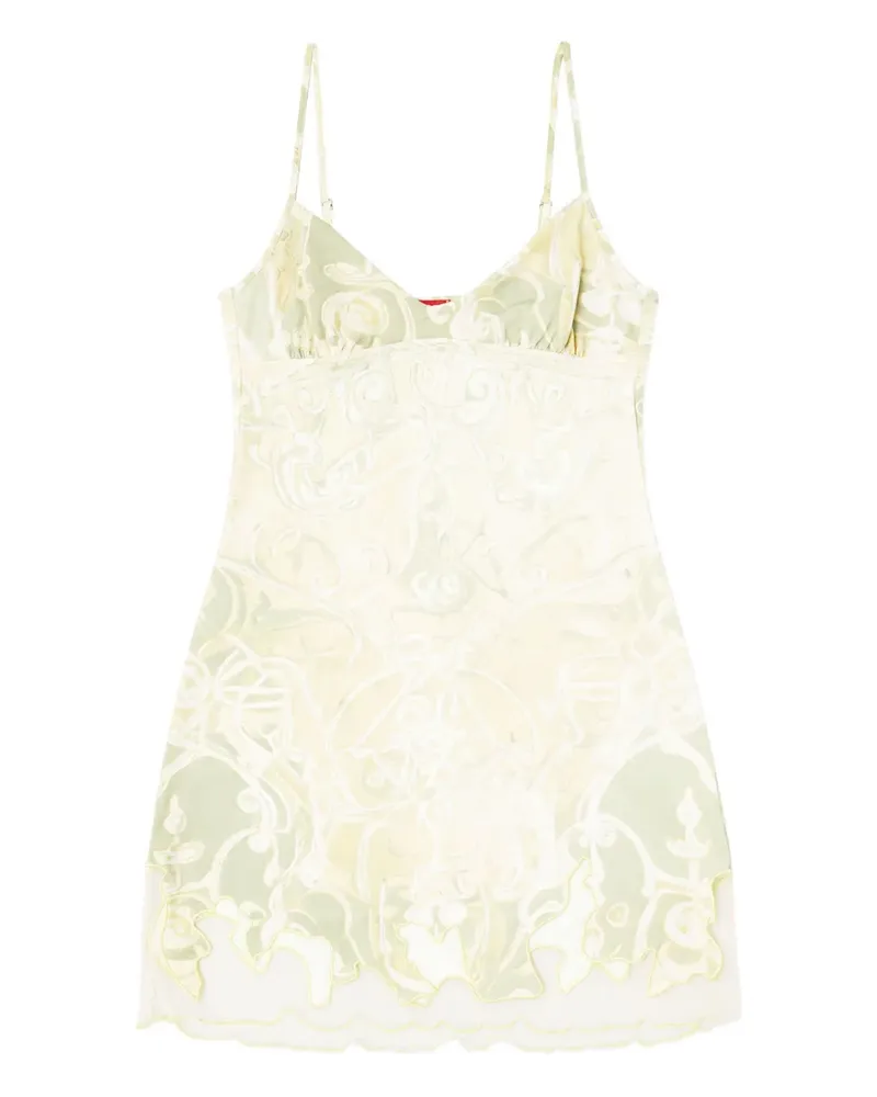 Diesel D-Inlay Minikleid - Nude Nude